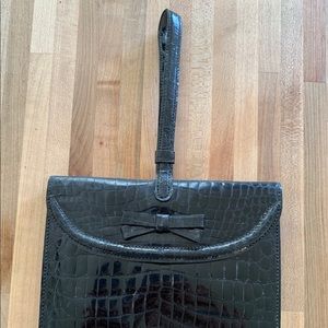 Lederer de Paris vintage crocodile Purse.